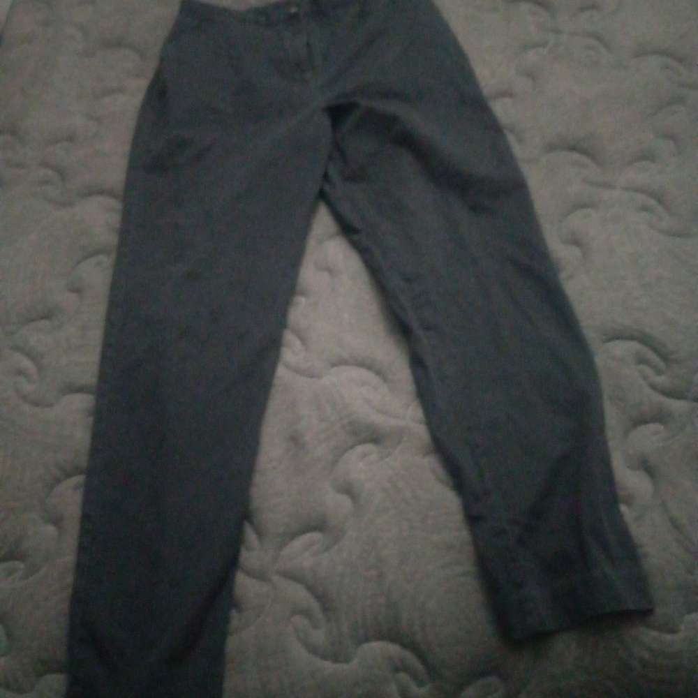 J Jill Pants Womens 12 Black Strench Straight Leg Casual